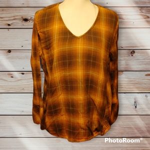 Time and tru flanel top